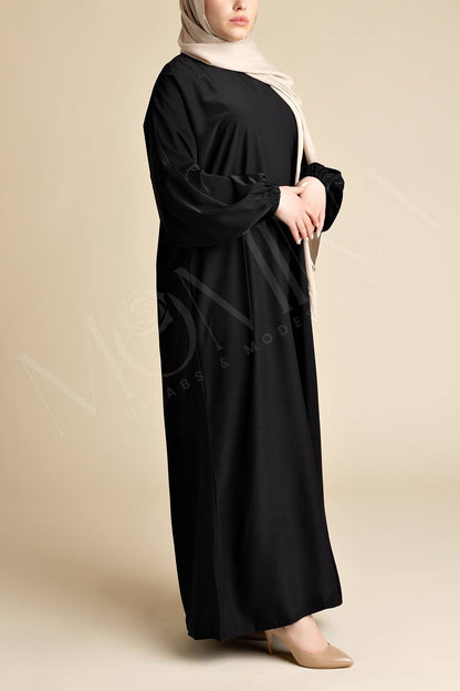 Classic Luxe Relaxed Abaya - Arwaa