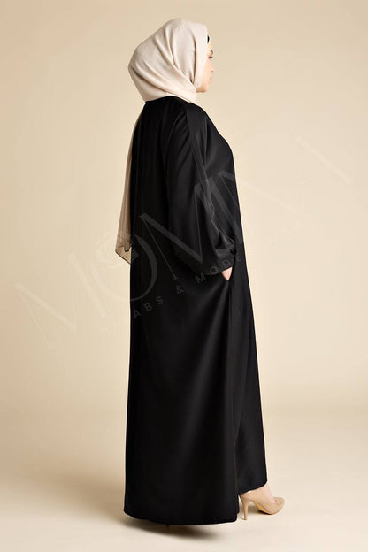 Classic Luxe Relaxed Abaya - Arwaa