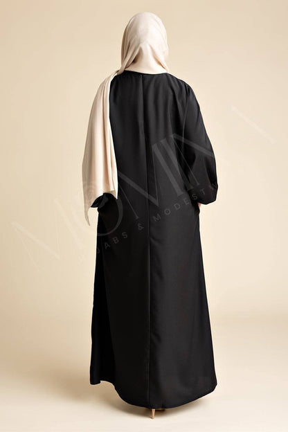 Classic Luxe Relaxed Abaya - Arwaa