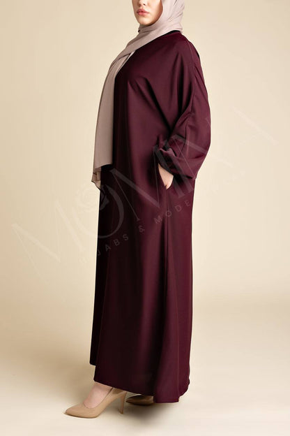 Classic Luxe Relaxed Abaya - Asma