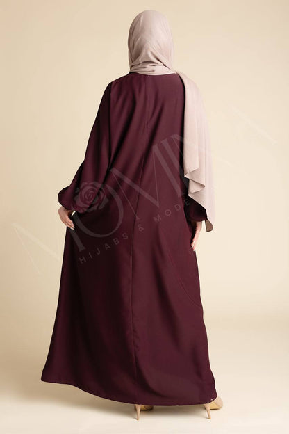 Classic Luxe Relaxed Abaya - Asma