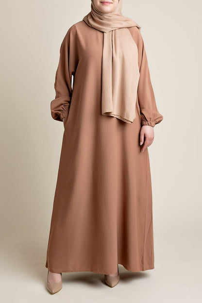 Classic Straight Abaya - Aminah