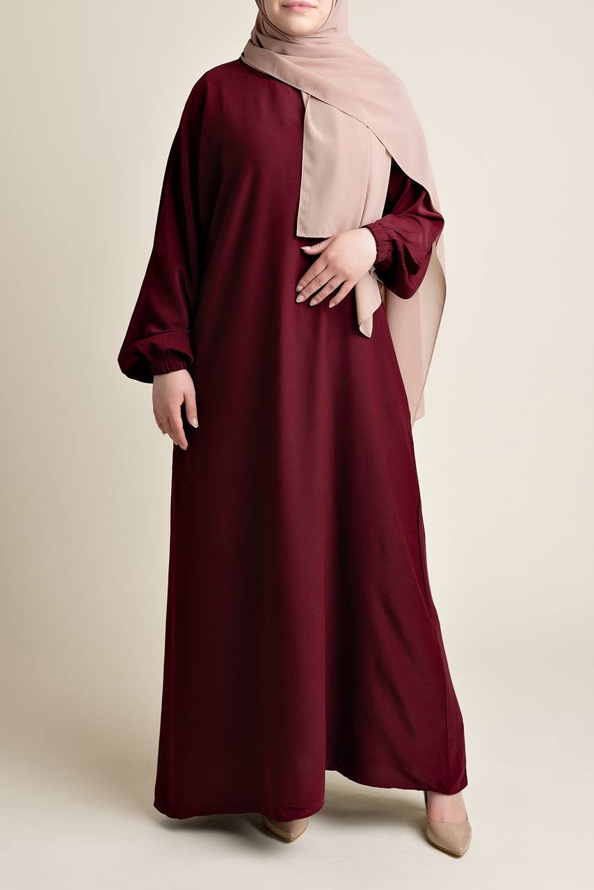 Classic Straight Abaya - Habibah