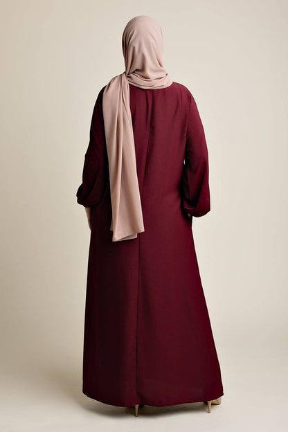 Classic Straight Abaya - Habibah