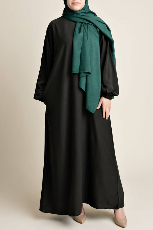 Classic Straight Abaya - Khawlah