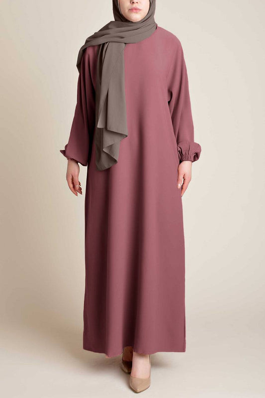 Classic Straight Abaya - Maryam