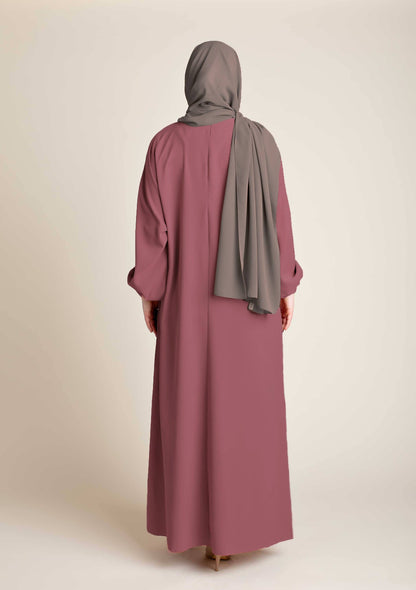 Classic Straight Abaya - Maryam